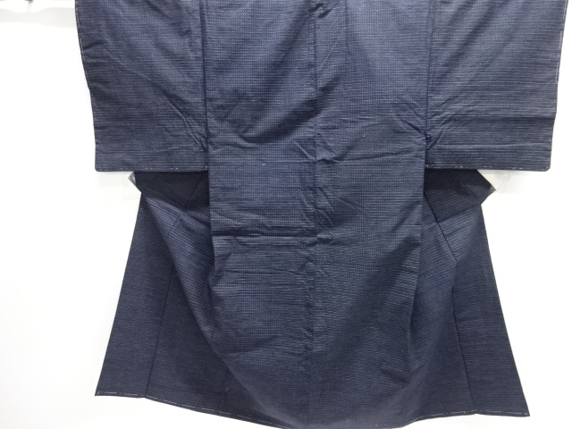 JAPANESE KIMONO / ANTIQUE COTTON AUTHENTIC KURUME SHOSEI KASURI MENS K